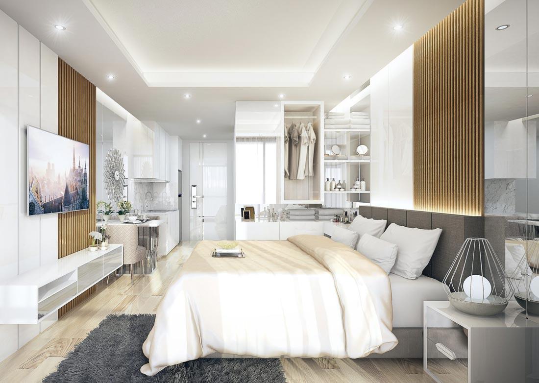 Студия 26,25 м² в Siam Oriental Dream — фото 1