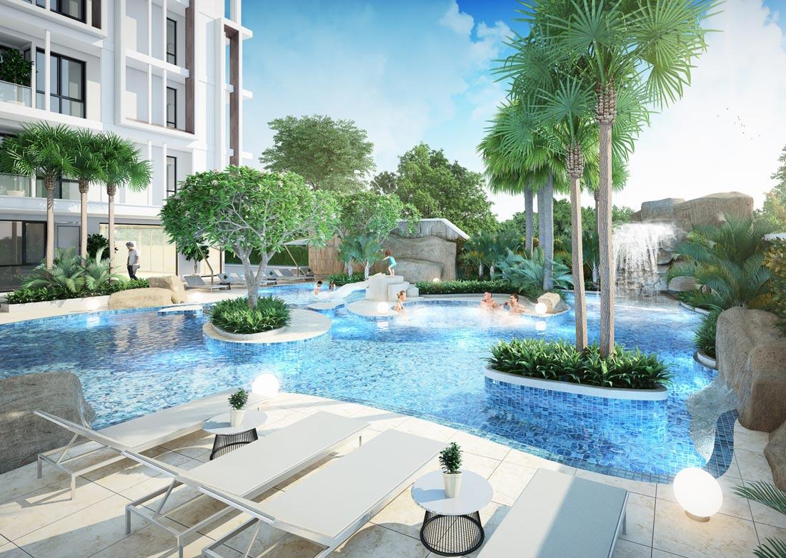 Студия 26,25 м² в Siam Oriental Dream — фото 1