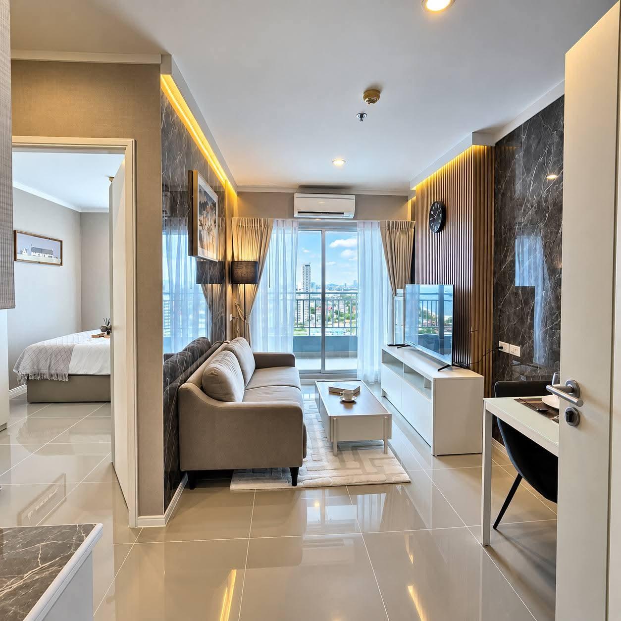 1-спальная квартира 32 м² в Lumpini Park Beach Jomtien — фото 1