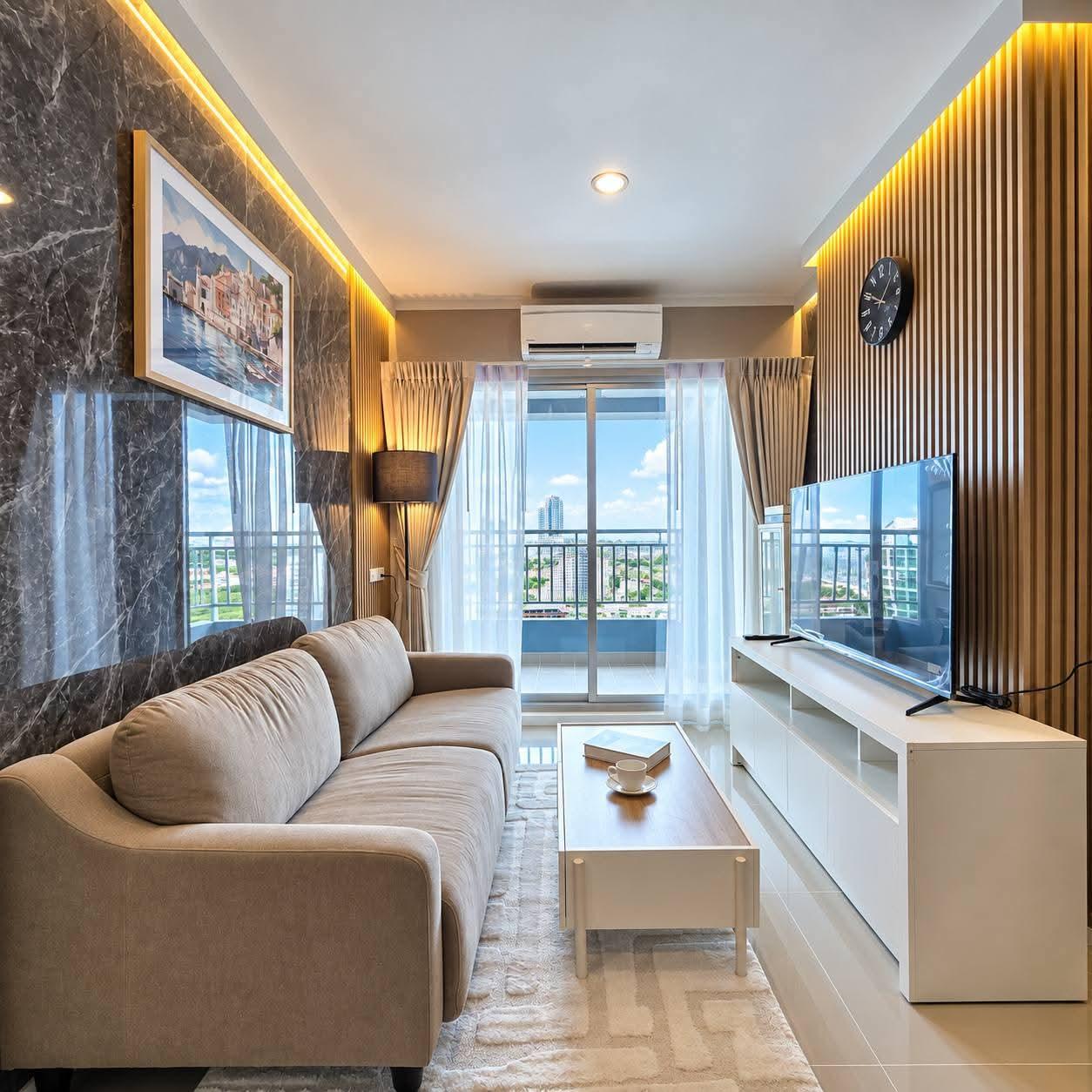 1-bedroom apartment, 32 m² in Lumpini Park Beach Jomtien - photo 2