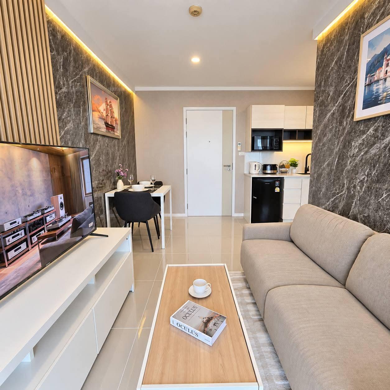 1-bedroom apartment, 32 m² in Lumpini Park Beach Jomtien - photo 3