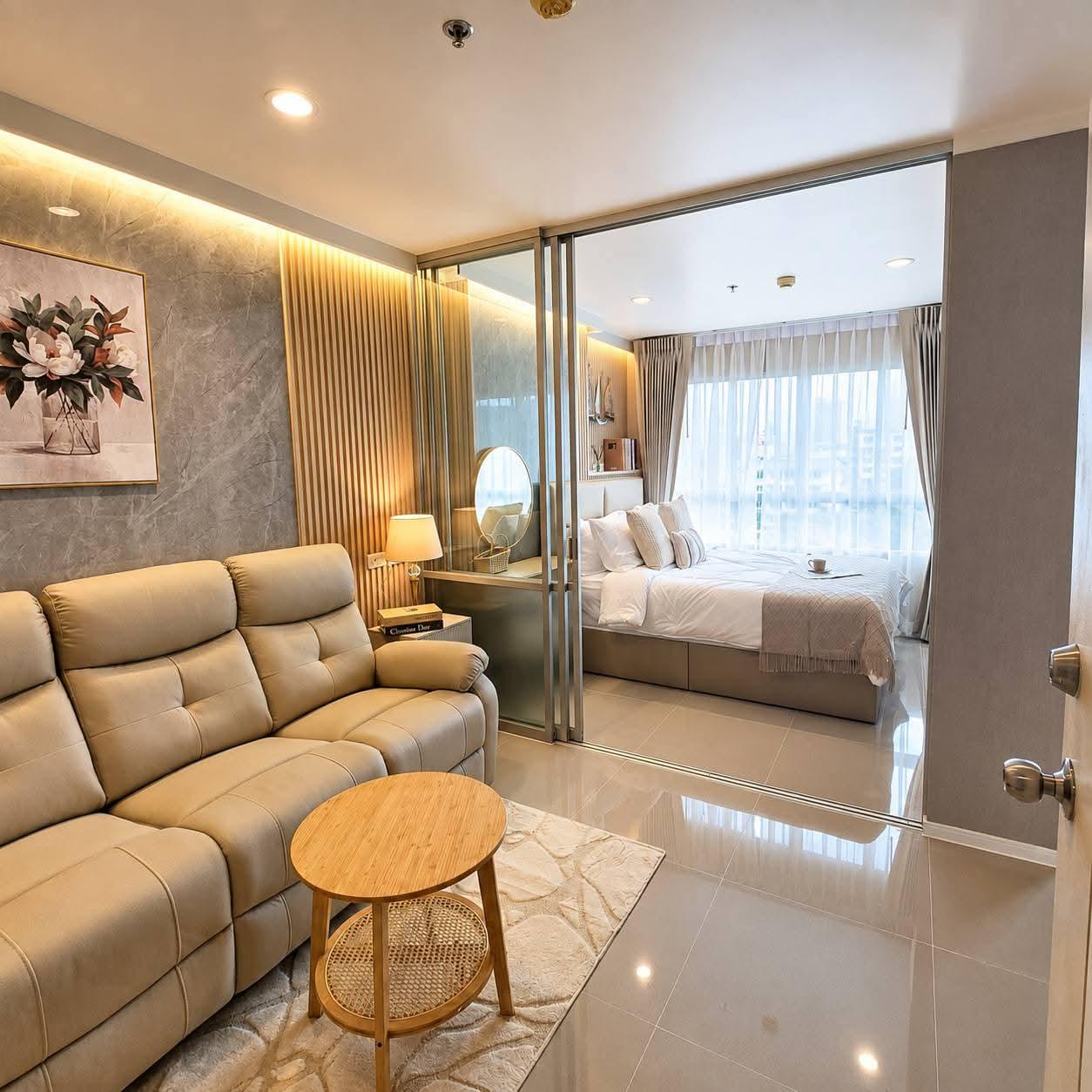 Студия 26 м² в Lumpini Ville Naklua - Wongamat — фото 1