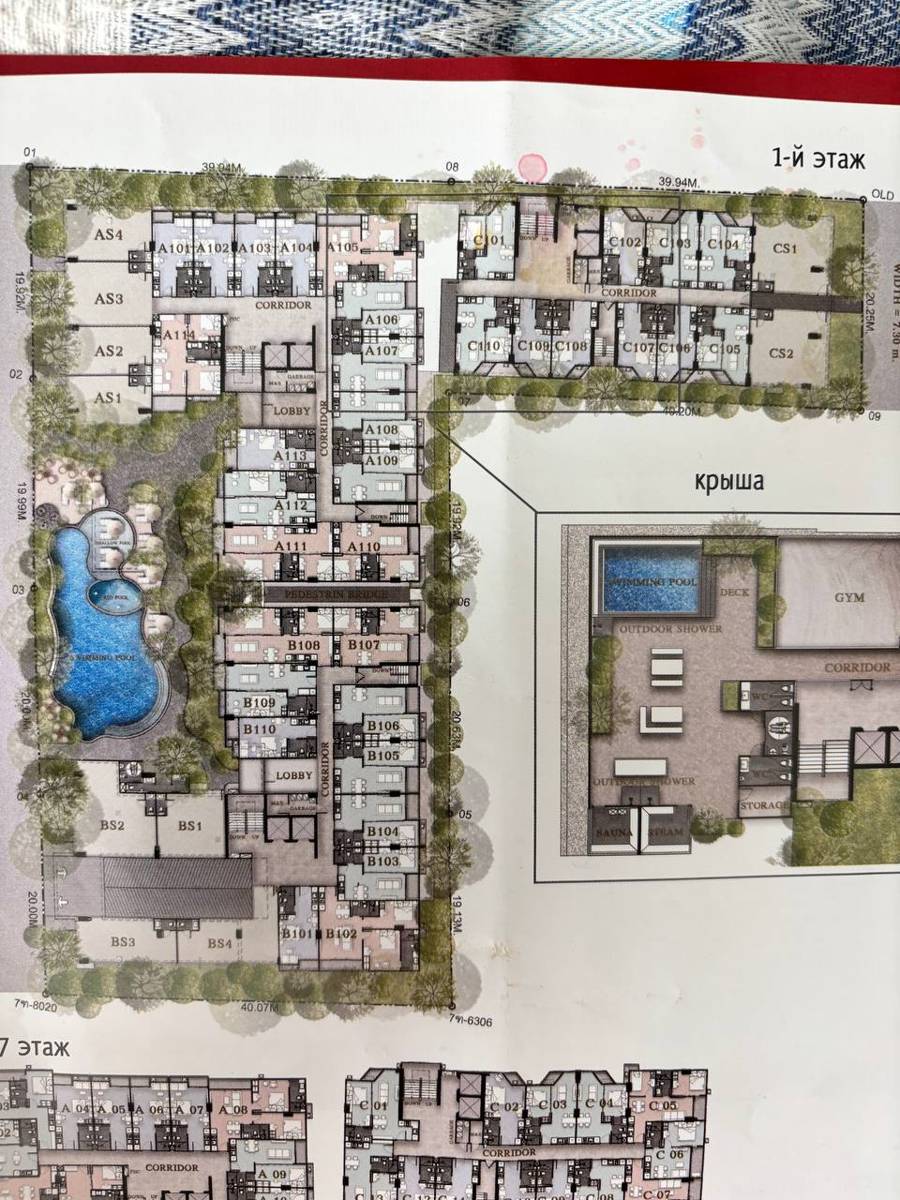 Студия 29 м² в Siam Oriental Oasis — фото 3