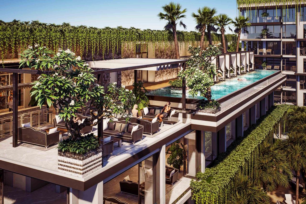Студия 28 м² в The Riviera Beverly Hills Residences — фото 1