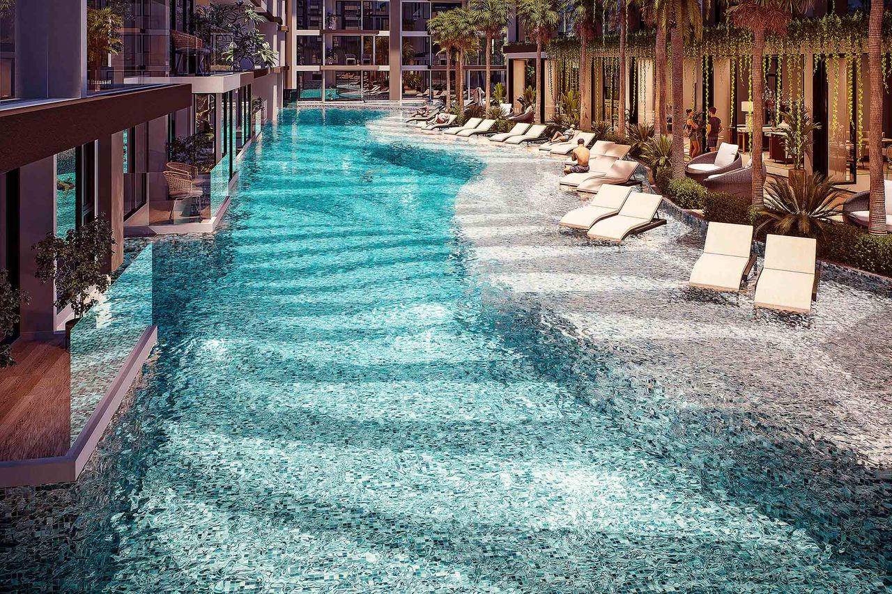 Студия 28 м² в The Riviera Beverly Hills Residences — фото 6