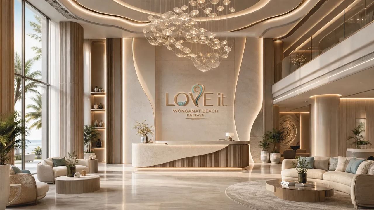 1-спальная квартира 40 м² в Love It Wongamat Beach — фото 3