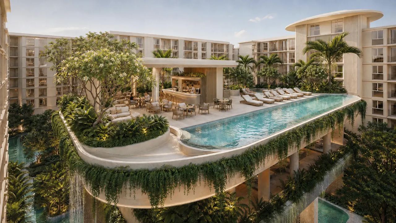 1-спальная квартира 40 м² в Love It Wongamat Beach — фото 4