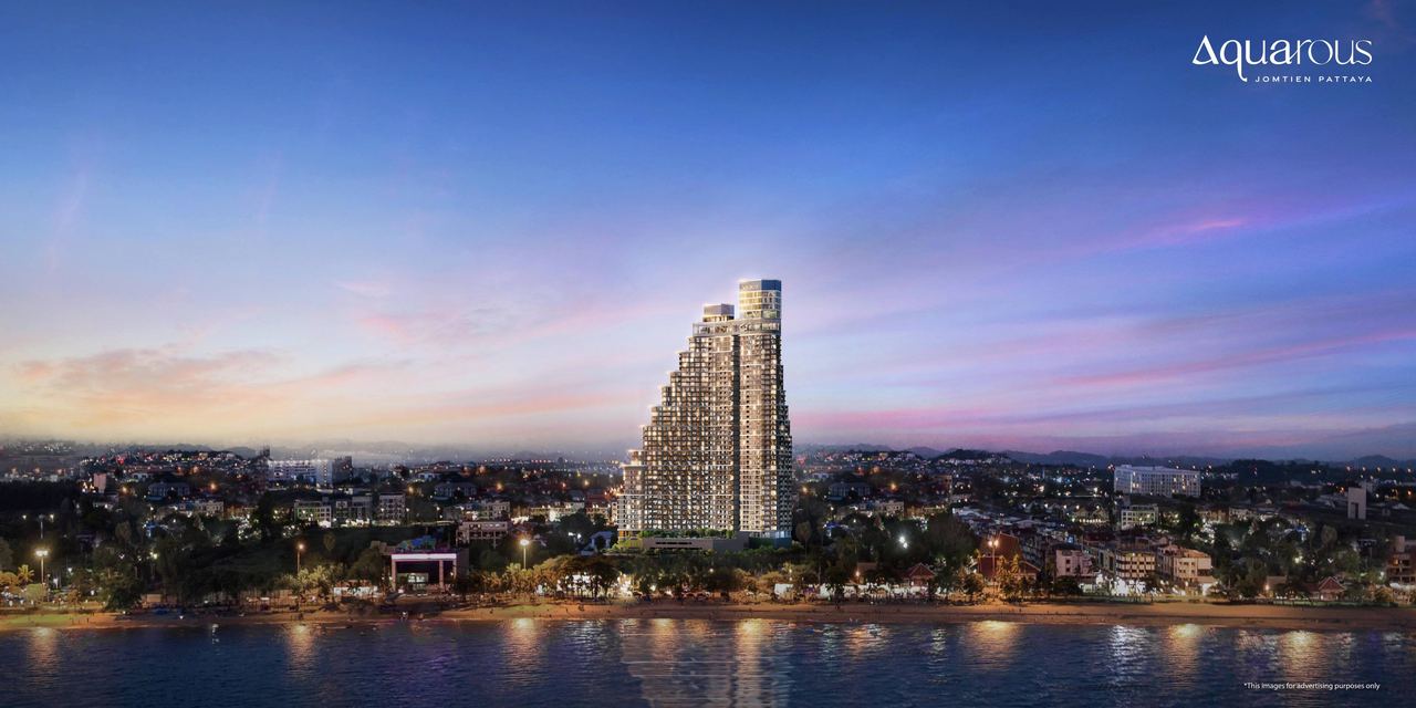 1-спальная квартира 35 м² в Aquarous Jomtien Pattaya — фото 3