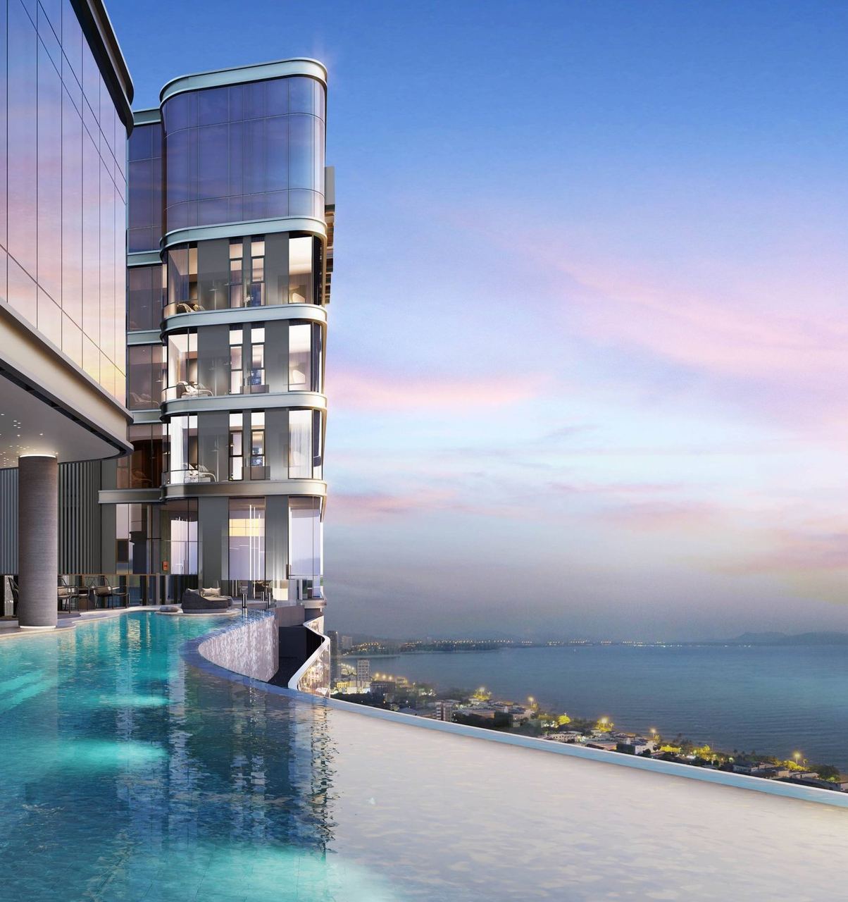 1-спальная квартира 35 м² в Aquarous Jomtien Pattaya — фото 6