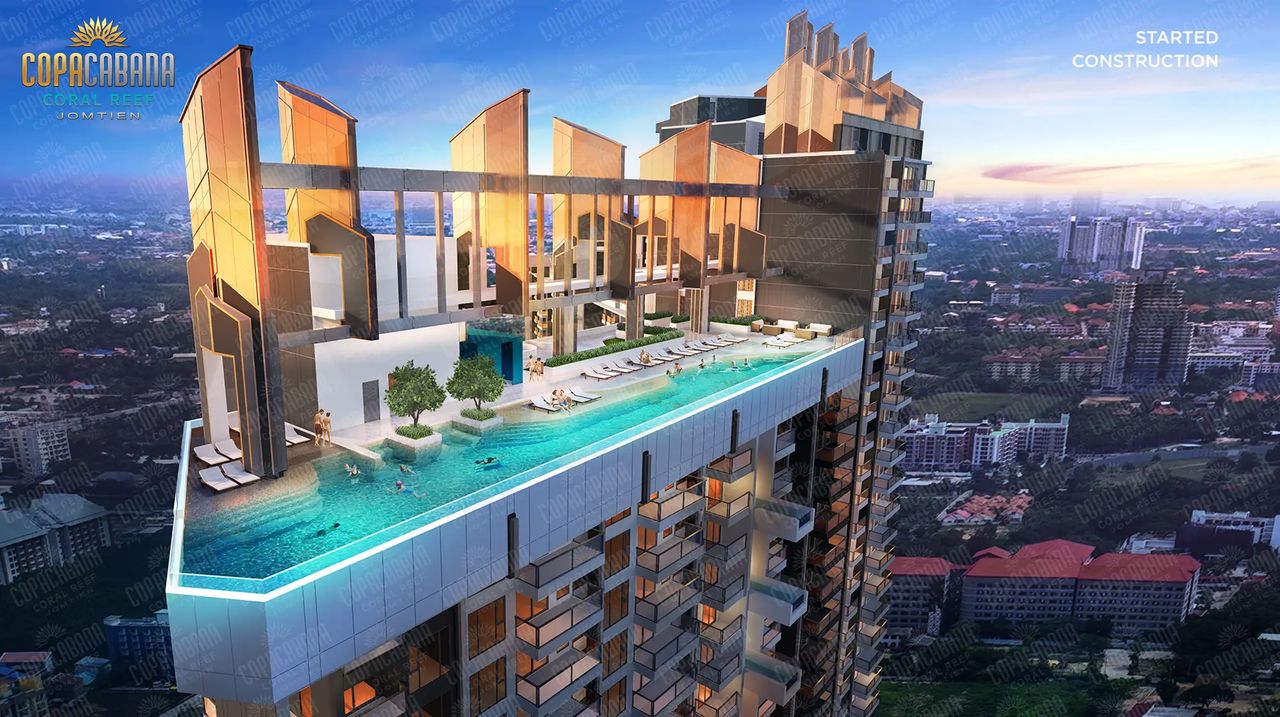 1-спальная квартира 32,5 м² в Copacabana Coral Reef — фото 4