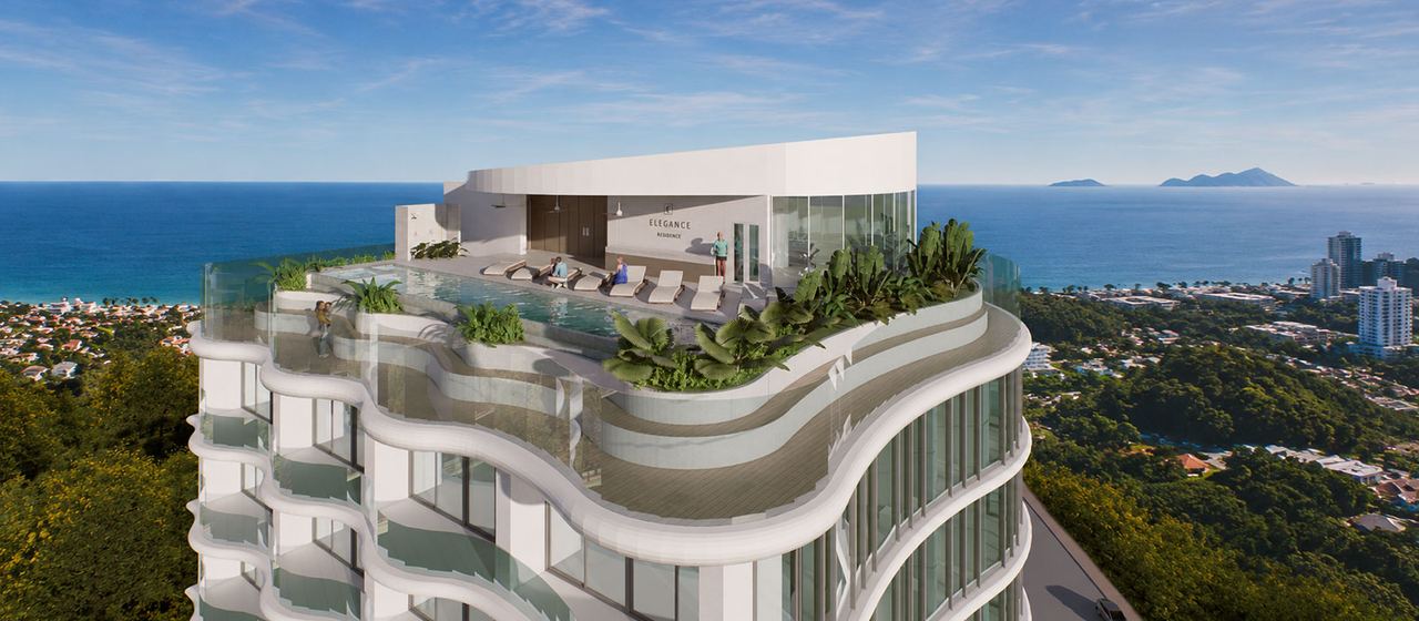 2-спальная квартира 86 м² в Elegance Residence Pattaya — фото 3