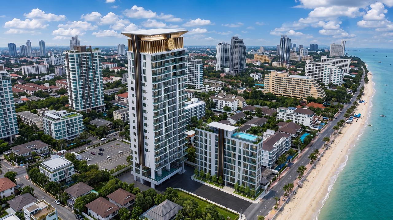 1-спальная квартира 36,4 м² в Sea Sky Pattaya — фото 3
