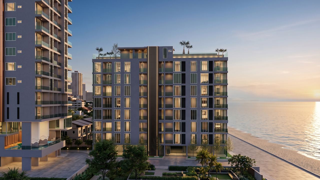 1-спальная квартира 36,4 м² в Sea Sky Pattaya — фото 4
