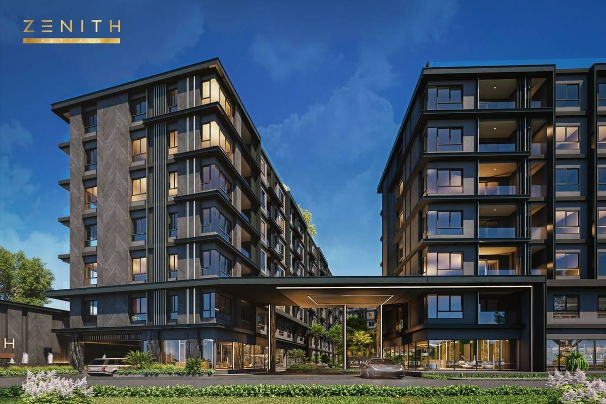 Zenith Pattaya, Паттайя (рендер застройщика)